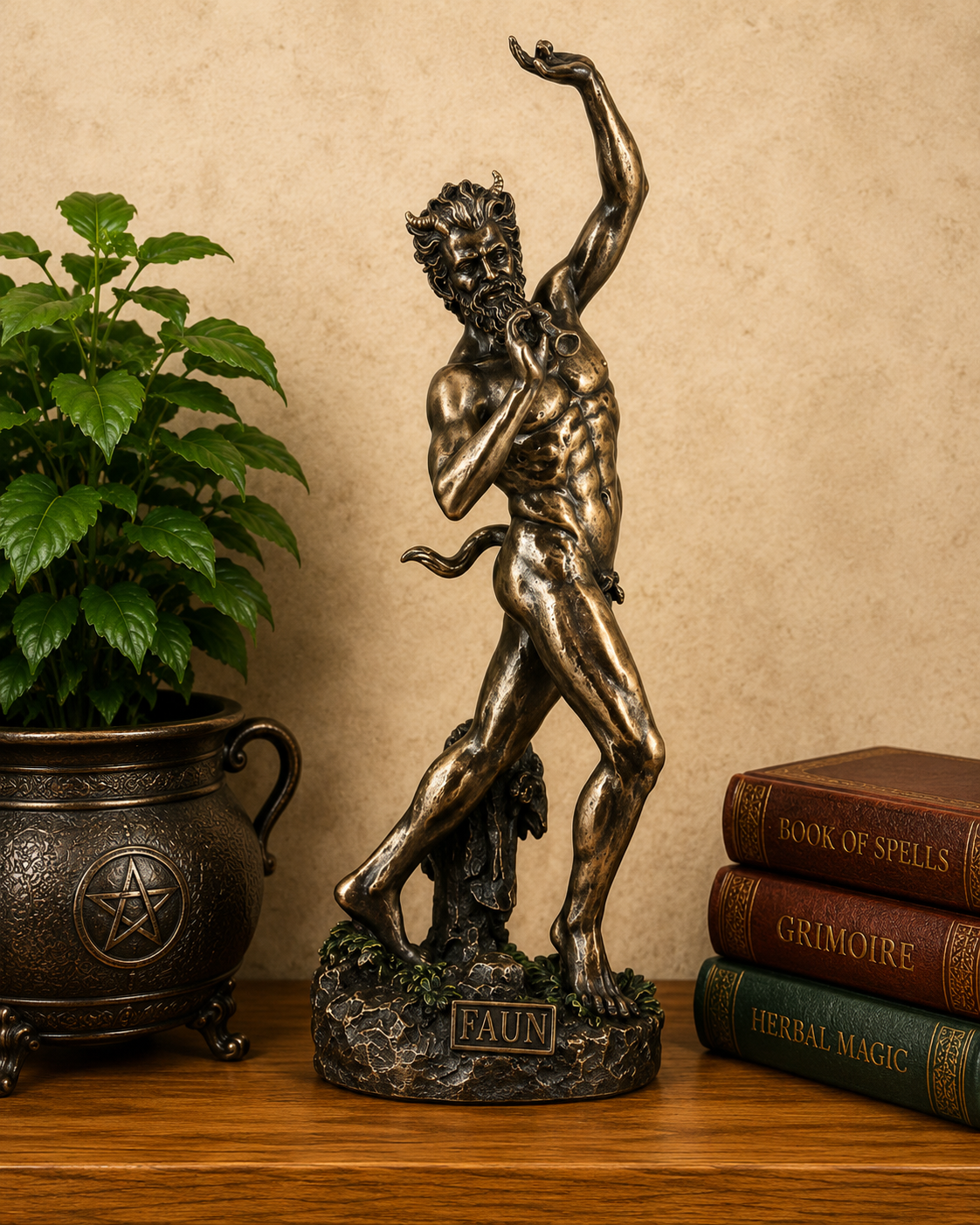 STATUE || DANCING FAUN OF POMPEII
