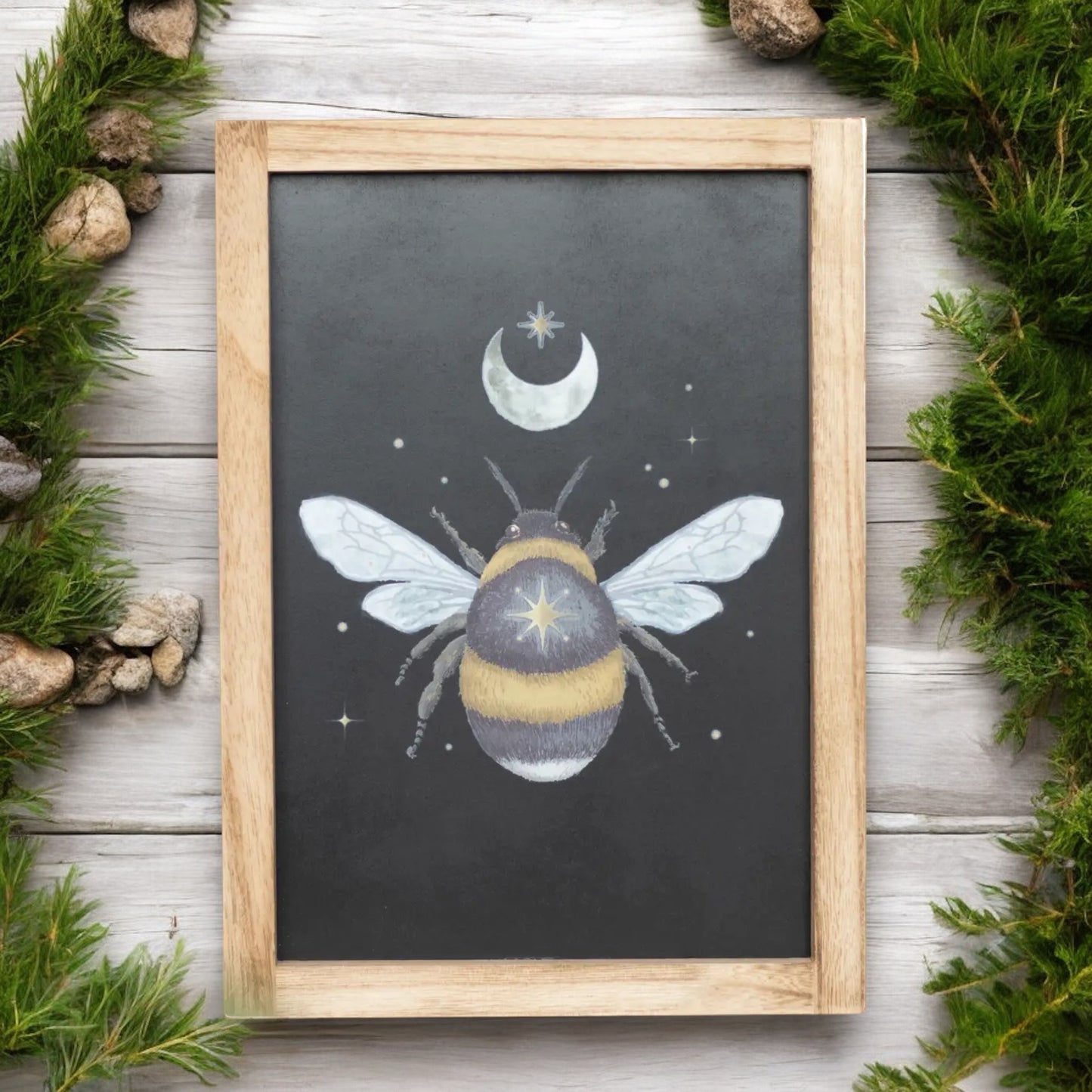 WALL HANGING || FOREST BEE FRAMED WALL ART