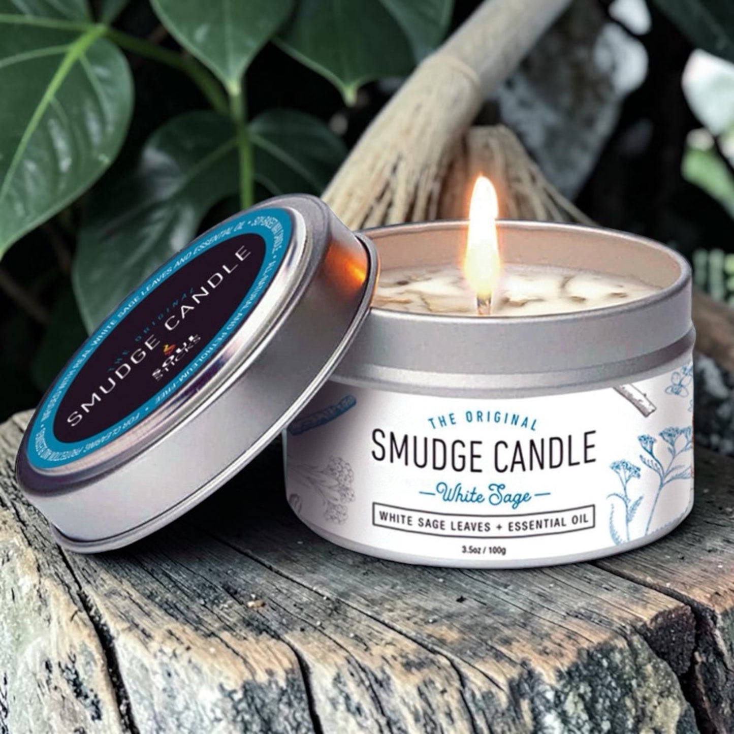 CANDLES || SMUDGE CANDLE - WHITE SAGE