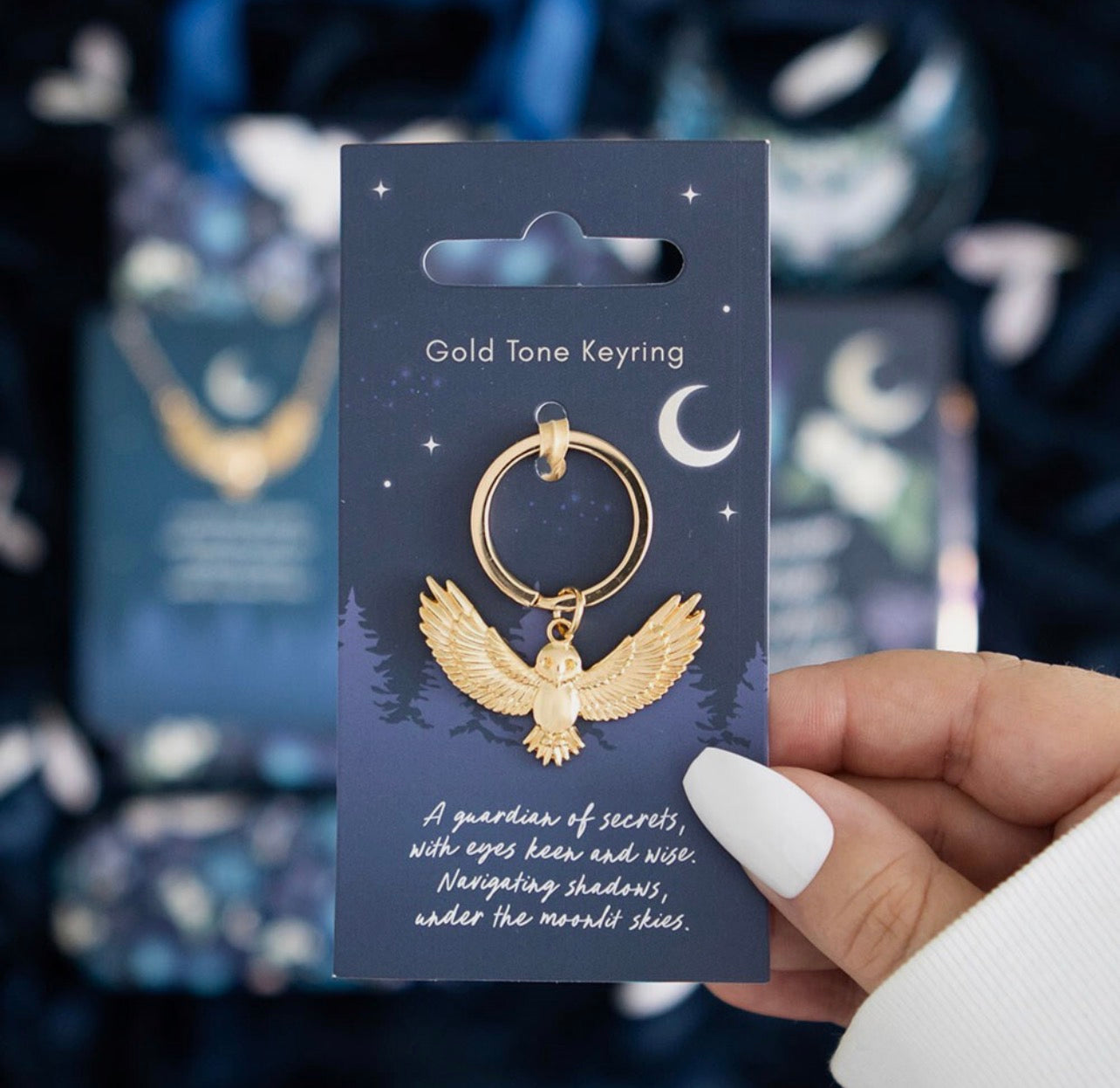 KEYRING || GUARDIAN OWL KEYRING