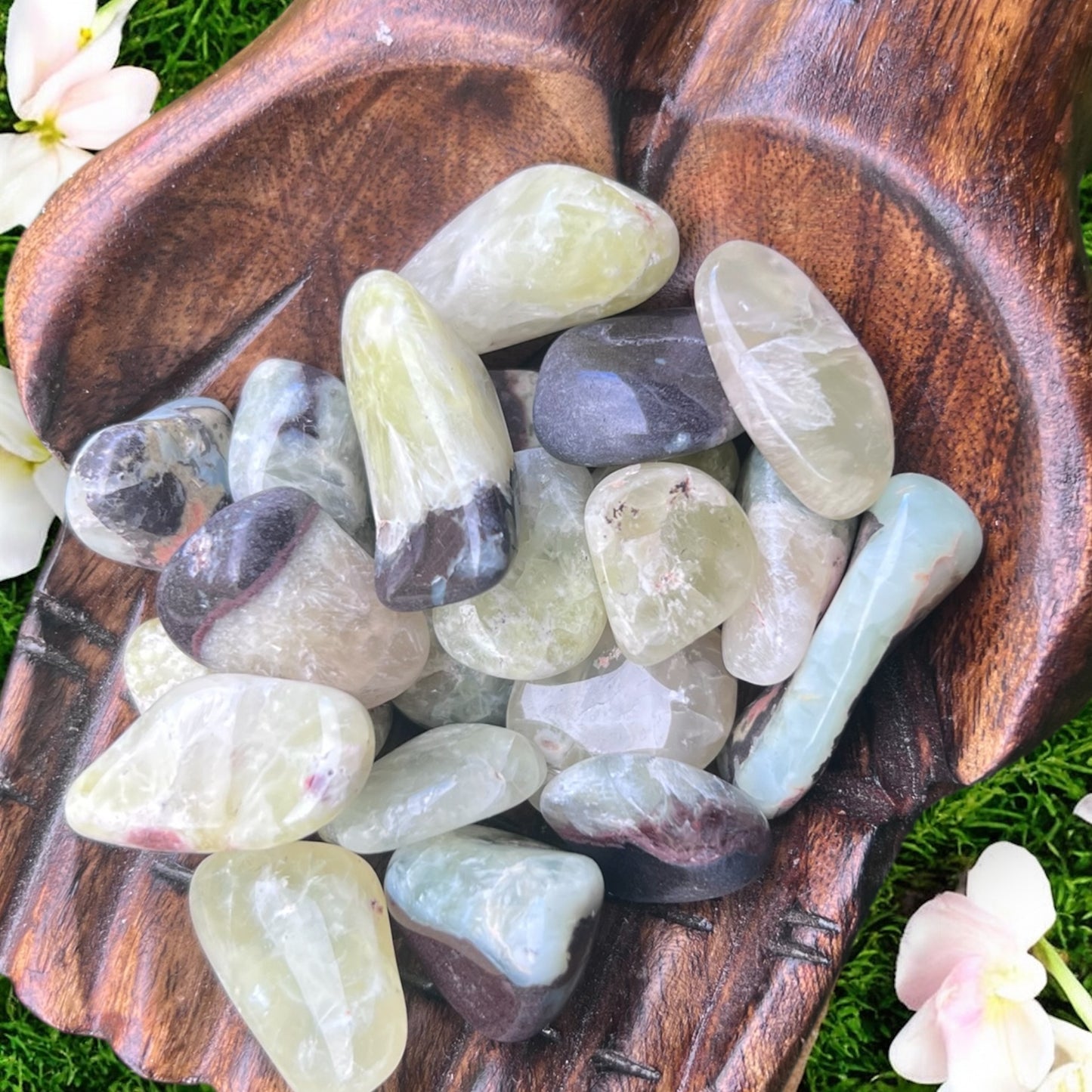 TUMBLE STONES || PREHNITE