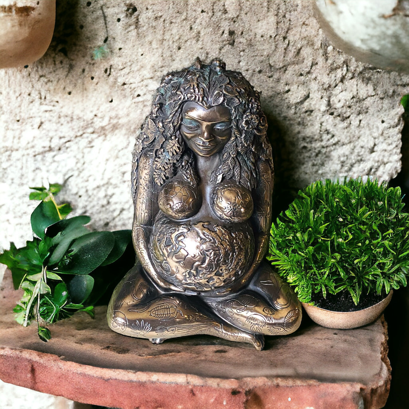 STATUE || THE MILLENNIAL GAIA - BRONZE - SMALL