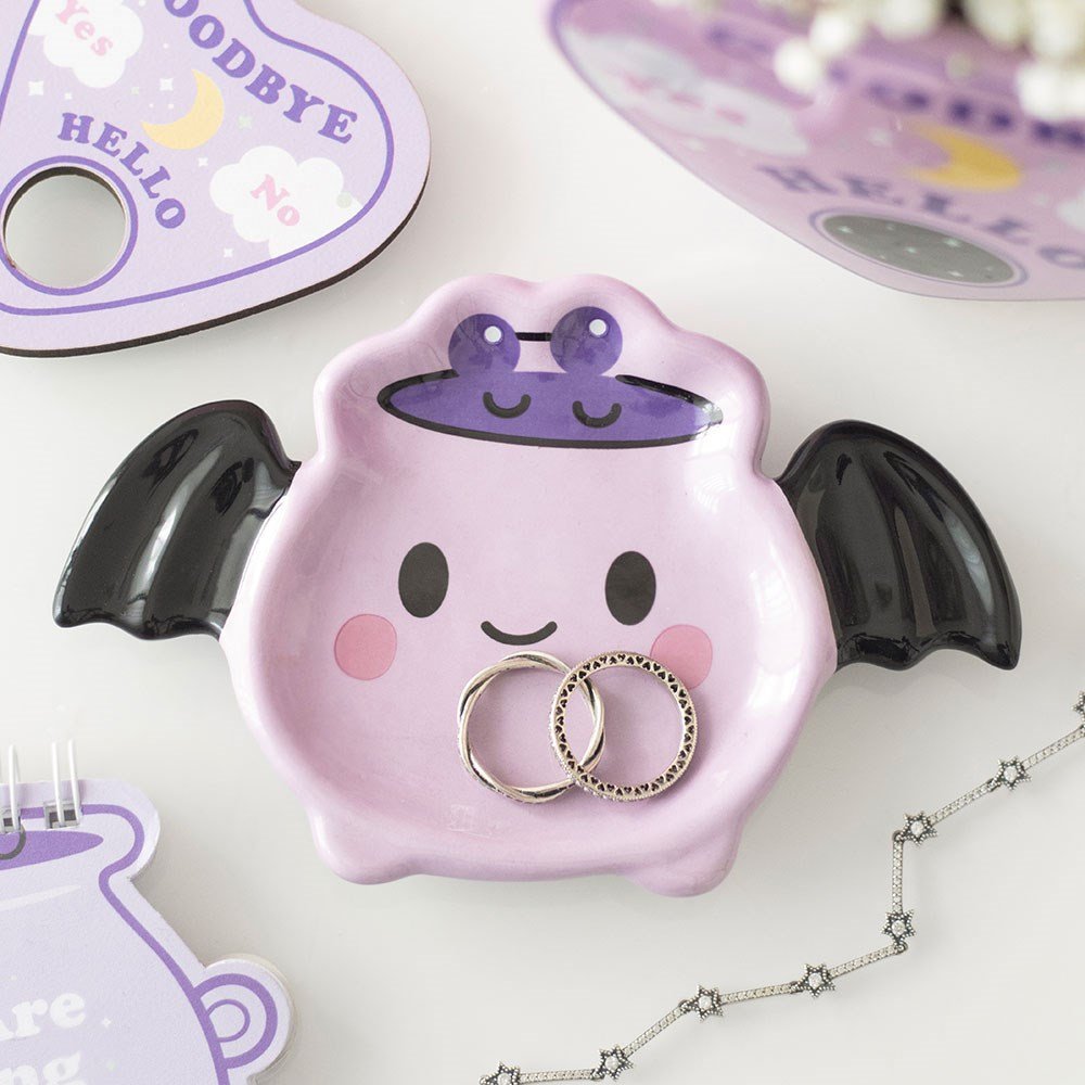 BOWLS || BAT BREW CAULDRON TRINKET DISH