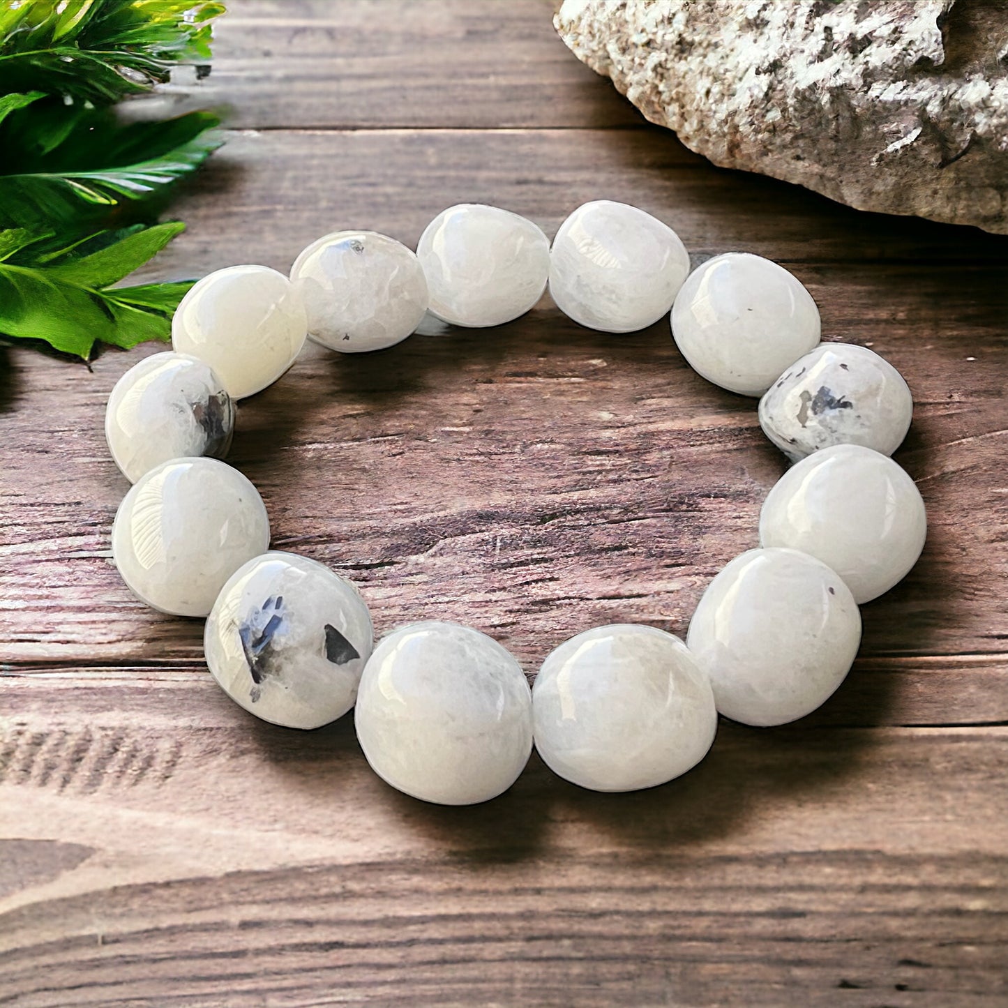 BRACELET || RAINBOW MOONSTONE