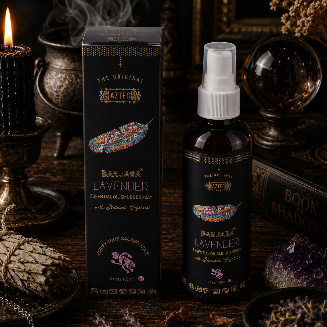 SMUDGE SPRAY || BANJARA LAVENDER AURA MIST