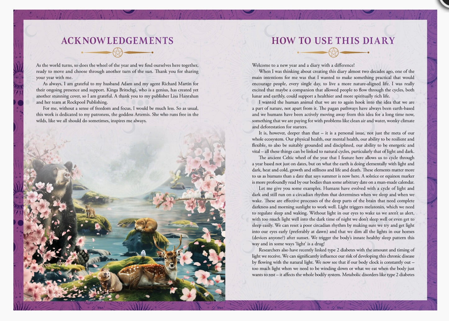 BOOKS || 2026 LUNAR & SEASONAL DIARY - NORTHERN & SOUTHERN HEMISPHERES