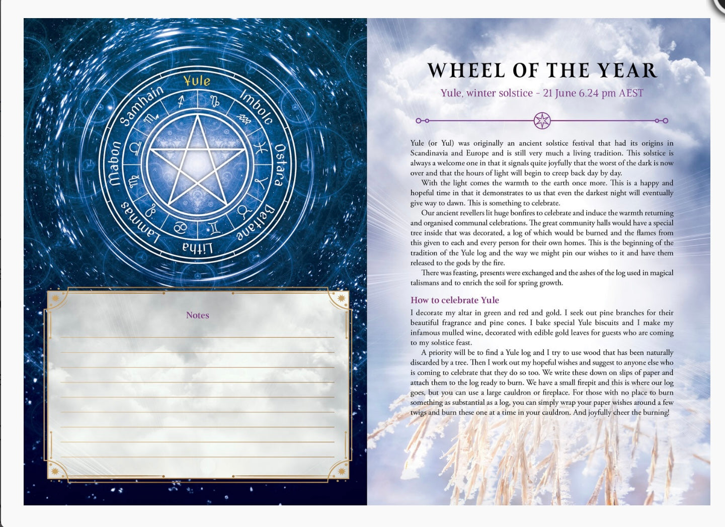 BOOKS || 2026 LUNAR & SEASONAL DIARY - NORTHERN & SOUTHERN HEMISPHERES