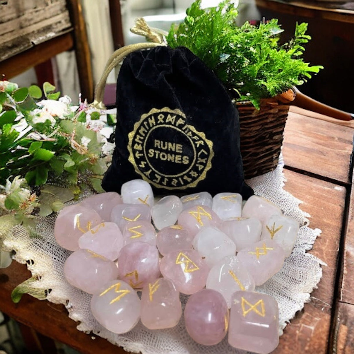 RUNES || ROSE QUARTZ