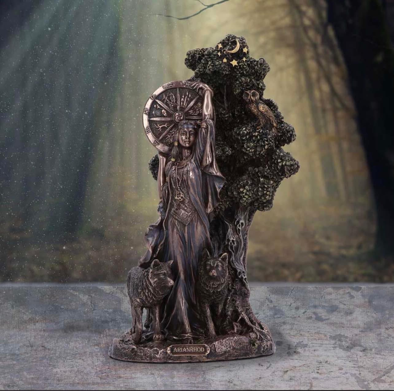 STATUE || ARIANRHOD - CELTIC GODDESS OF FATE