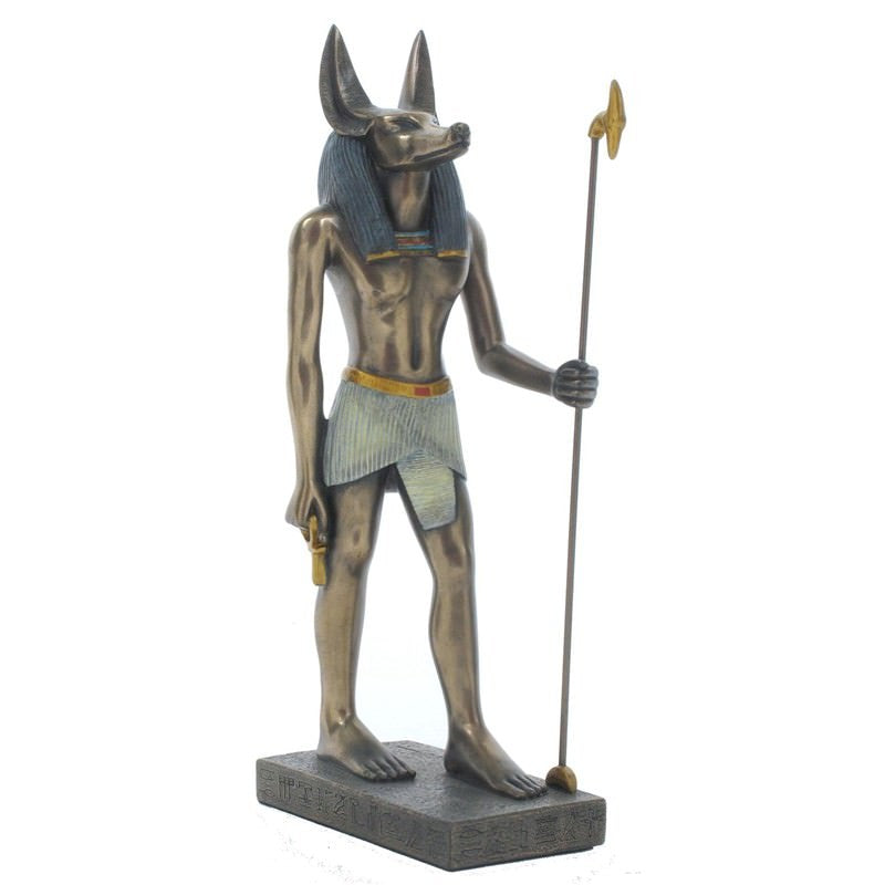 STATUE || ANUBIS - EGYPTIAN GOD OF PROTECTION, DEATH & THE AFTERLIFE