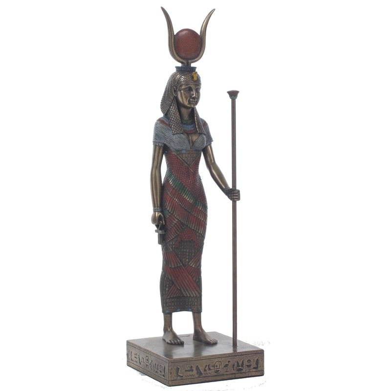 STATUE || HATHOR - EGYPTIAN GODDESS OF LOVE, JOY & DIVINE FEMININE ENERGY