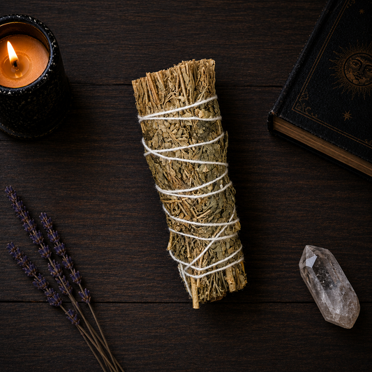 SMUDGE STICK || WHITE SAGE WITH PEPPERMINT