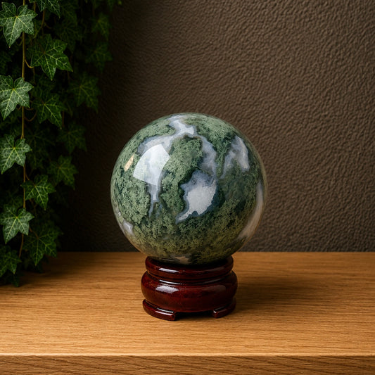 SPHERE || MOSS AGATE