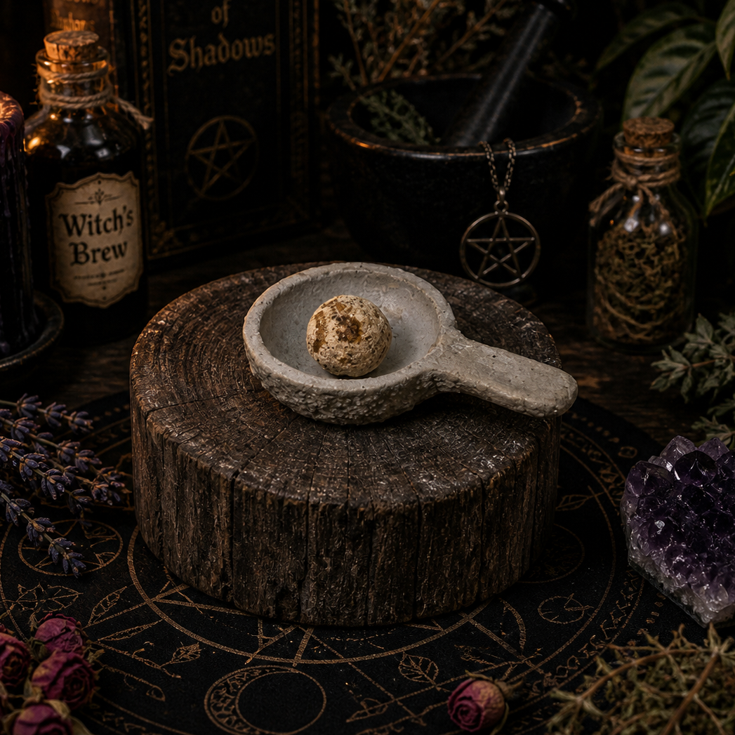 SMUDGE BURNER || CEMENT INCENSE SMUDGE BURNER