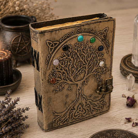 BOOK OF SHADOWS || CHAKRA TREE OF LIFE JOURNAL