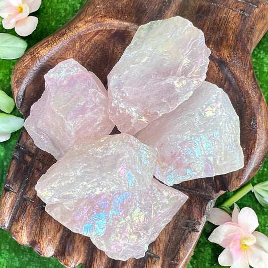 ROUGH STONES || ROSE AURA QUARTZ