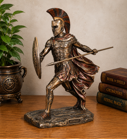 STATUE || ARCHILLES - GREEK WARRIOR OF STRENGTH, COURAGE & LEGACY