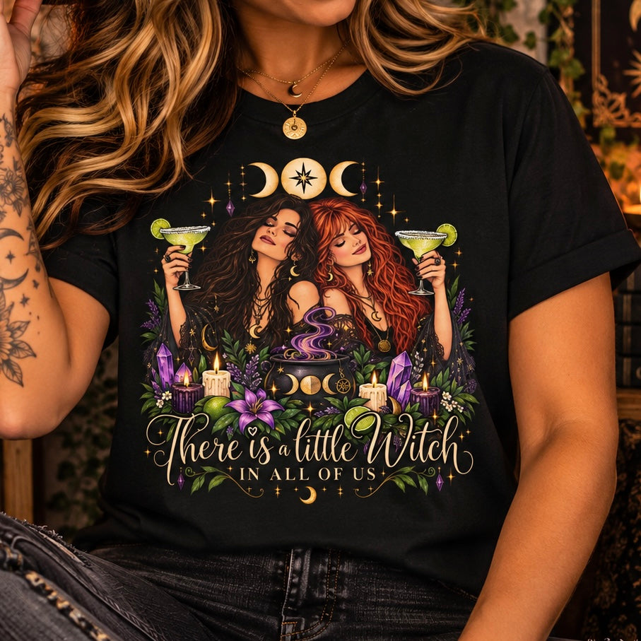 T-SHIRT | THERE IS A LITTLE WITCH IN ALL OF US - PRACTICAL MAGIC