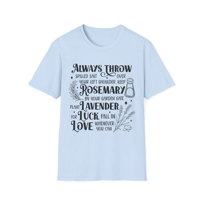 T-SHIRT | PRACTICAL MAGIC - (BLACK WRITING)