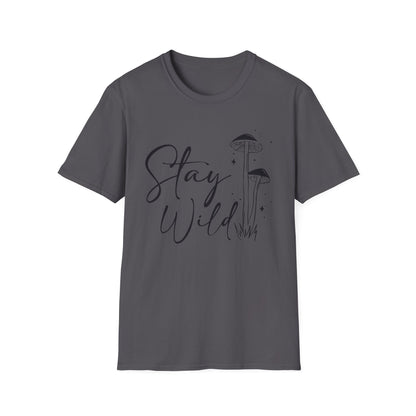 T-SHIRTS | STAY WILD - (BLACK WRITING)