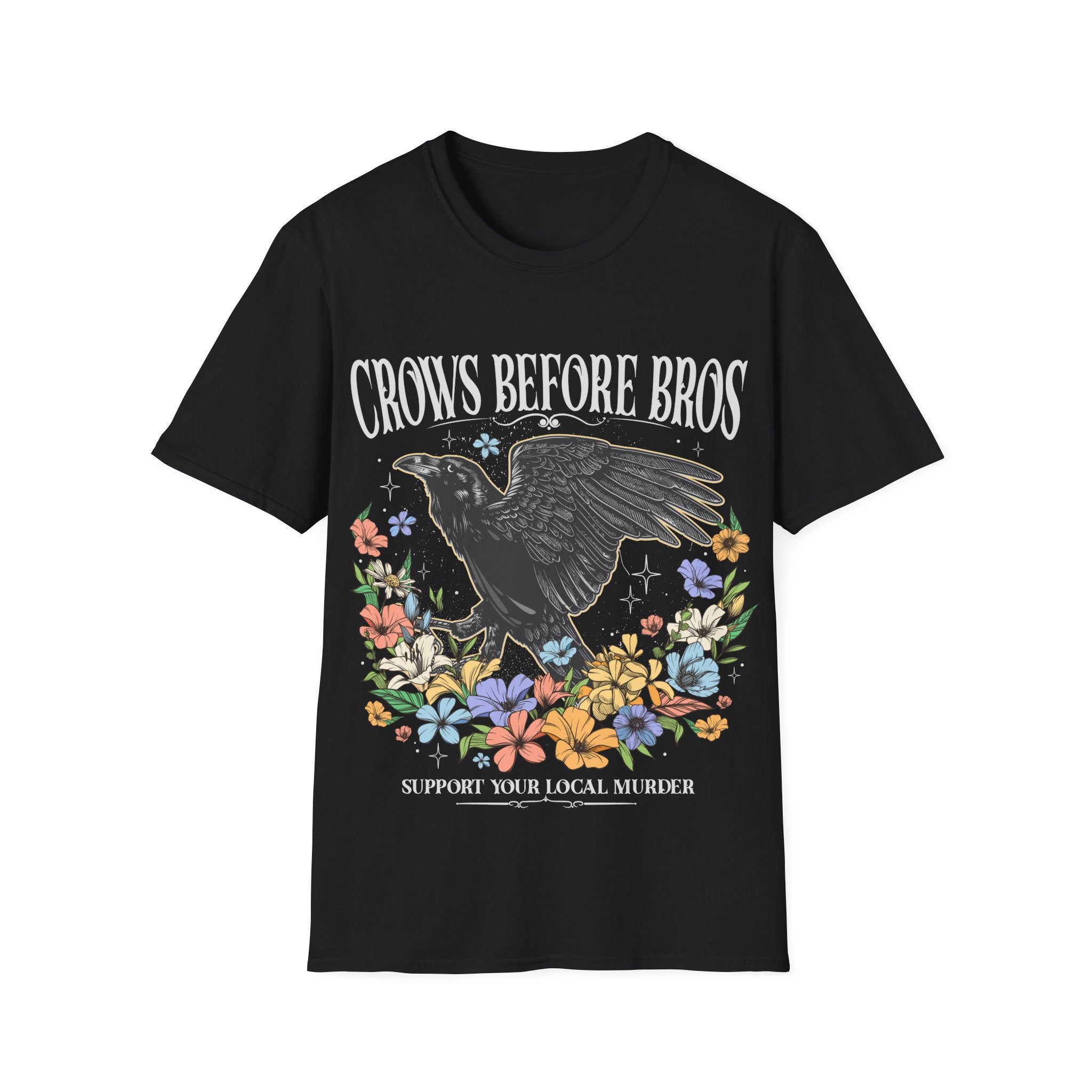 T-SHIRT | CROWS BEFORE BROS (WHITE WRITING)
