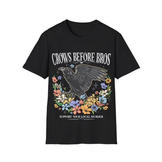 T-SHIRT | CROWS BEFORE BROS (WHITE WRITING)