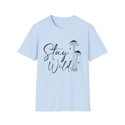 T-SHIRTS | STAY WILD - (BLACK WRITING)
