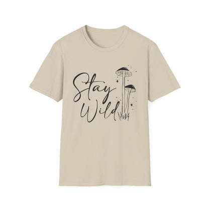 T-SHIRTS | STAY WILD - (BLACK WRITING)
