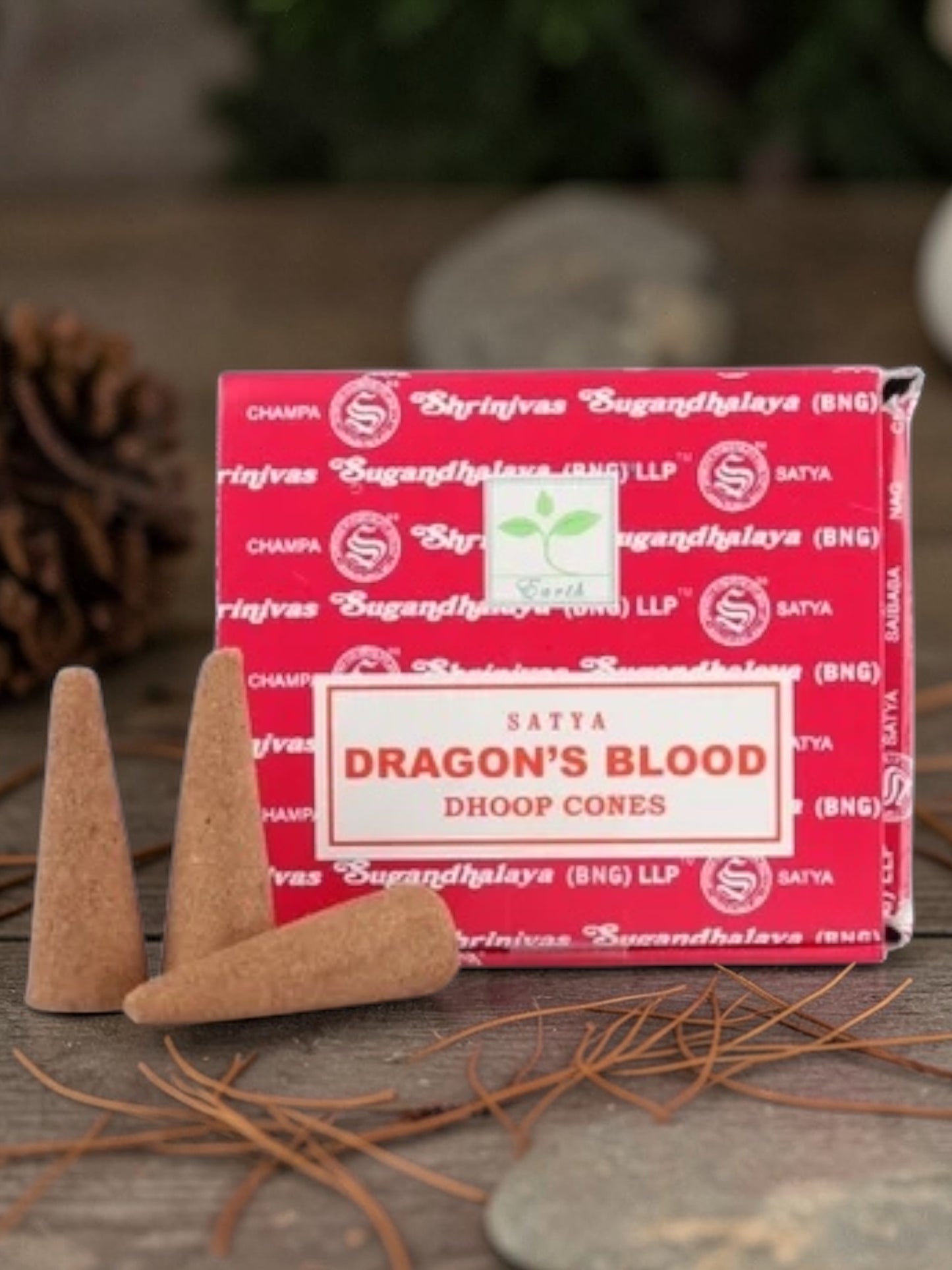 INCENSE || SATYA - DRAGONS BLOOD CONES