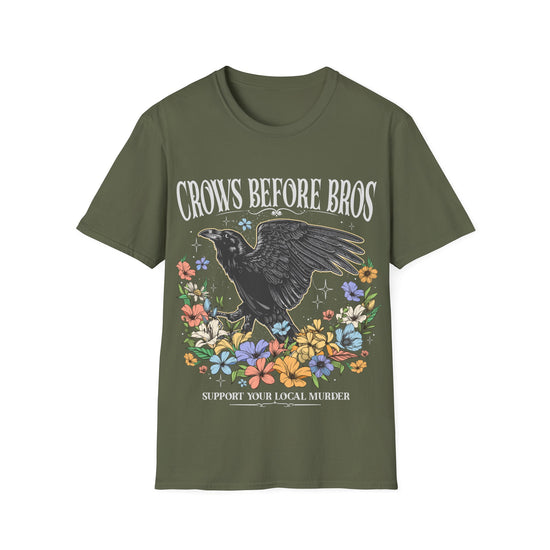 T-SHIRT | CROWS BEFORE BROS (WHITE WRITING)