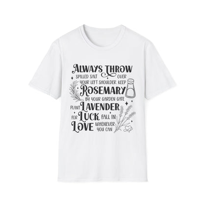 T-SHIRT | PRACTICAL MAGIC - (BLACK WRITING)