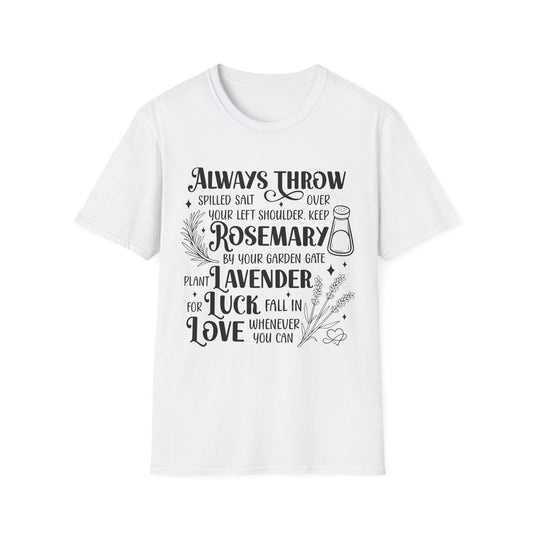 T-SHIRT | PRACTICAL MAGIC - (BLACK WRITING)
