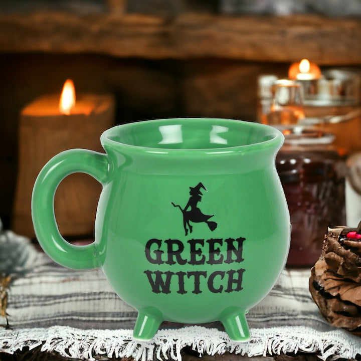 MUGS || CAULDRON - GREEN WITCH