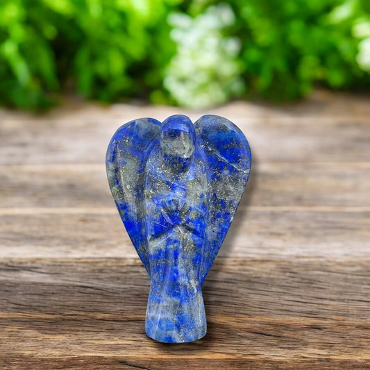 CARVINGS || LAPIS LAZULI ANGEL