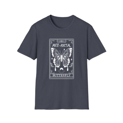 T-SHIRT | ANTI-SOCIAL BUTTERFLY TAROT (WHITE WRITING)