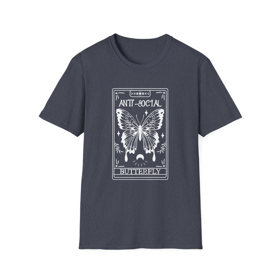 T-SHIRT | ANTI-SOCIAL BUTTERFLY TAROT (WHITE WRITING)