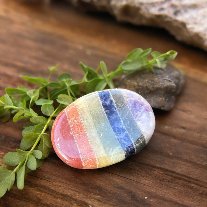 PALM STONES || 7 CHAKRA WORRY STONE