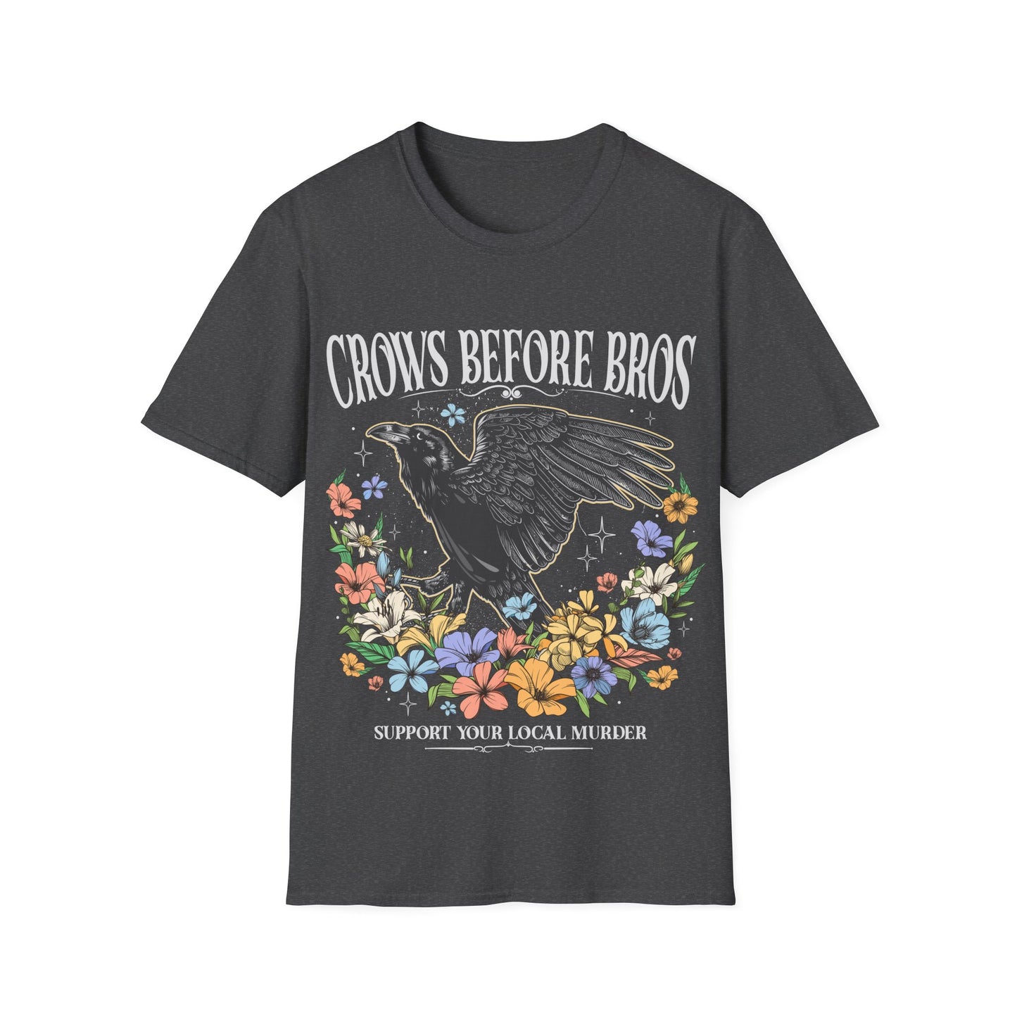 T-SHIRT | CROWS BEFORE BROS (WHITE WRITING)
