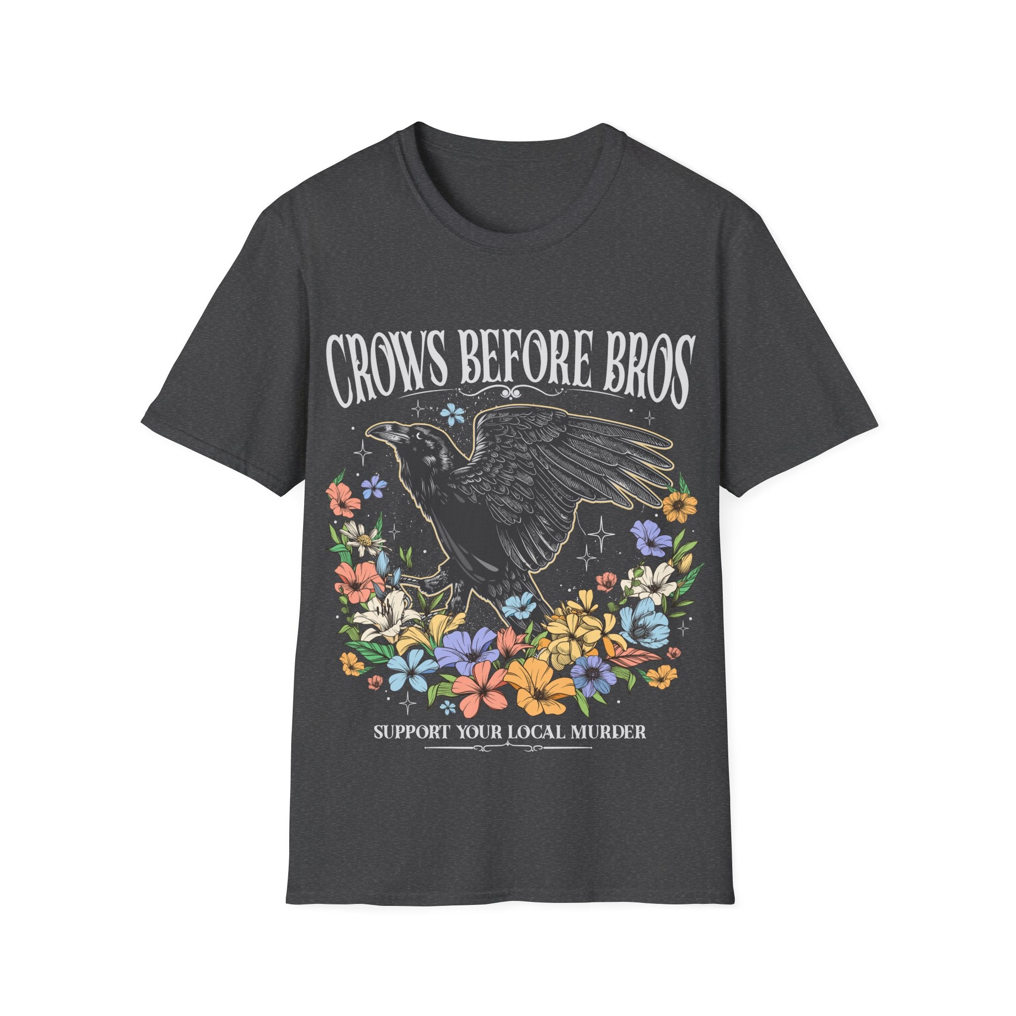 T-SHIRT | CROWS BEFORE BROS (WHITE WRITING)