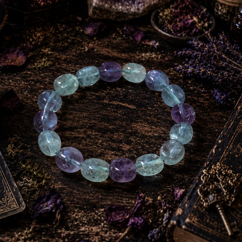 BRACELET || RAINBOW FLUORITE