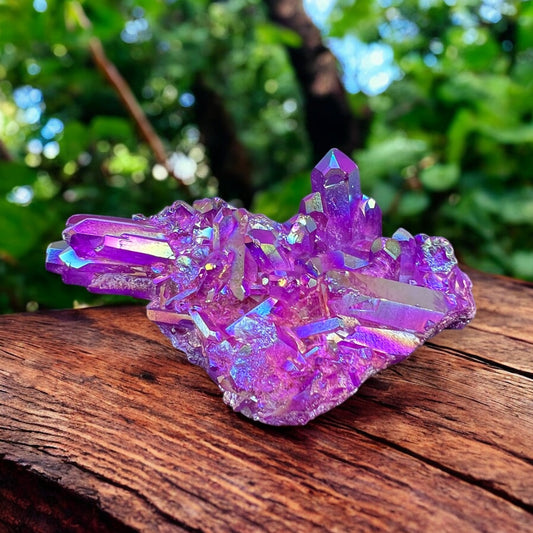CLUSTERS || PURPLE AURA QUARTZ