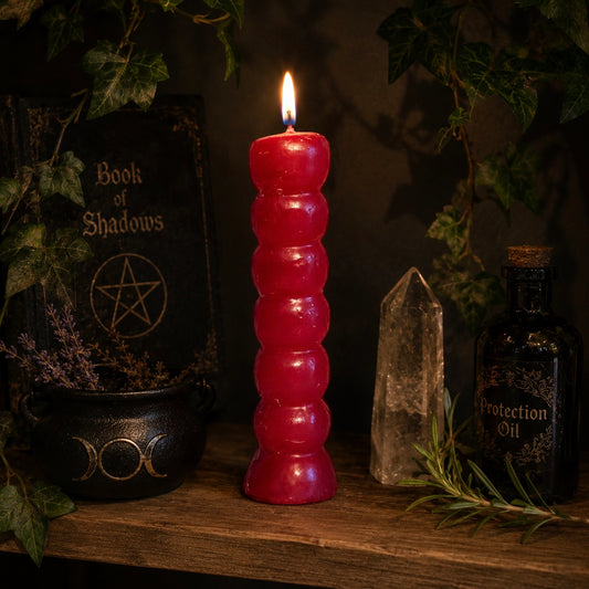 CANDLES || 7 KNOB PILLAR SPELL CANDLE