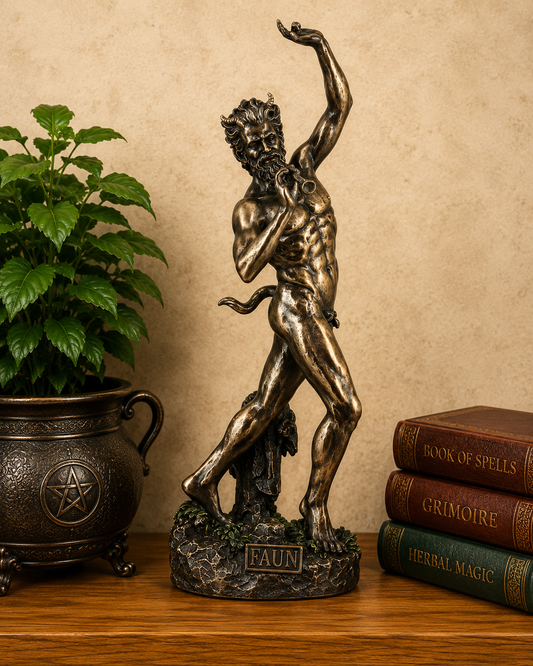 STATUE || DANCING FAUN OF POMPEII