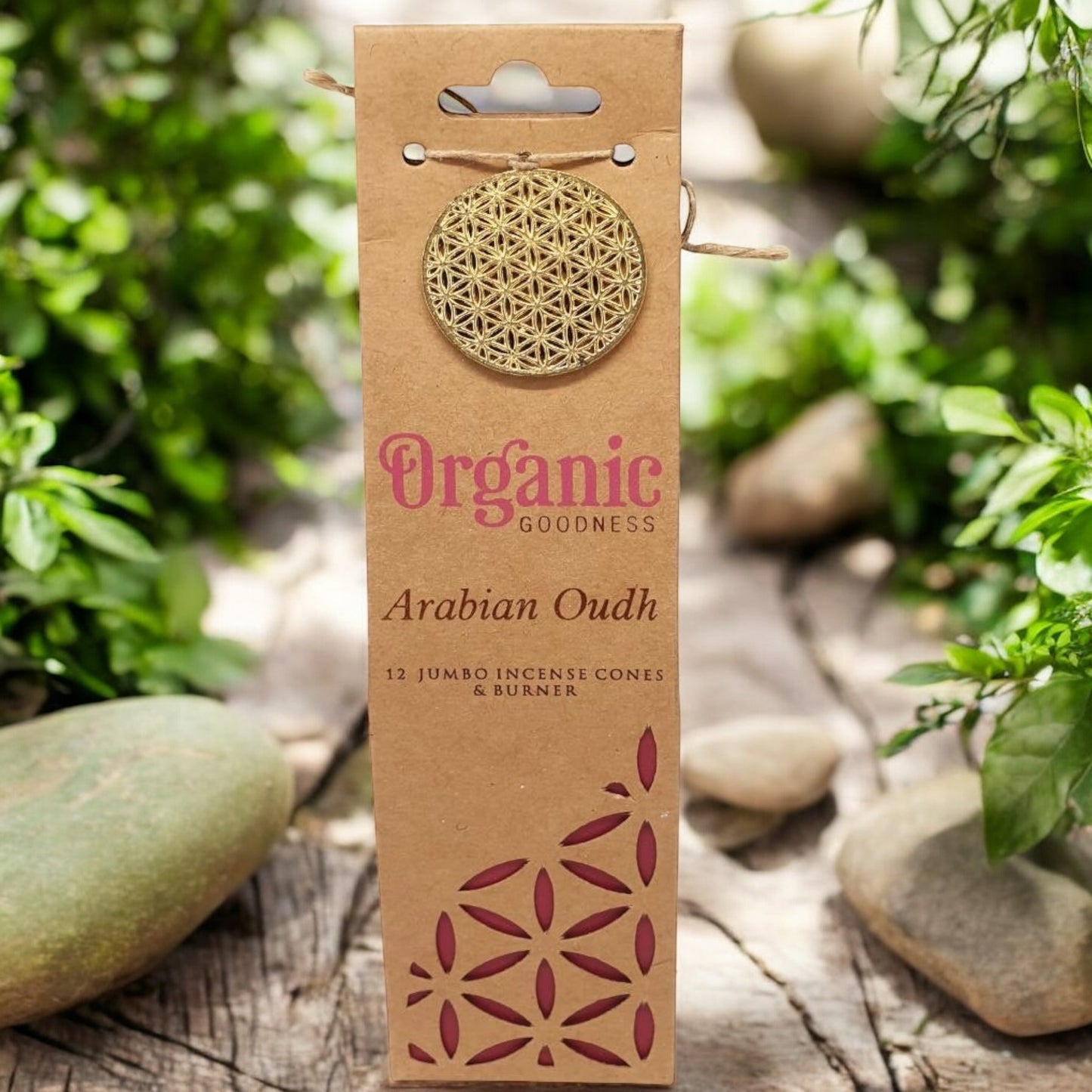 INCENSE || ORGANIC GOODNESS - ARABIAN OUDH - JUMBO CONES