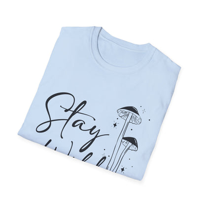 T-SHIRTS | STAY WILD - (BLACK WRITING)