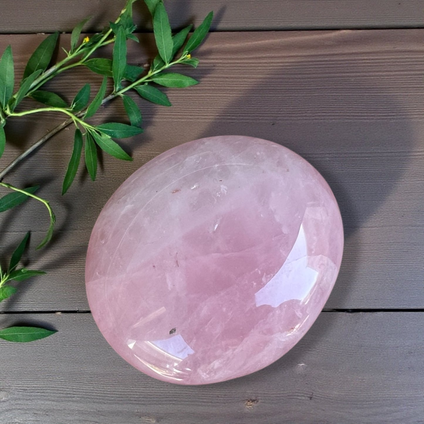 PALM STONES || ROSE QUARTZ