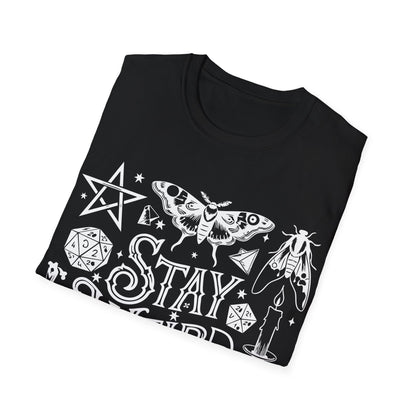 T-SHIRT | STAY WEIRD - (WHITE WRITING)