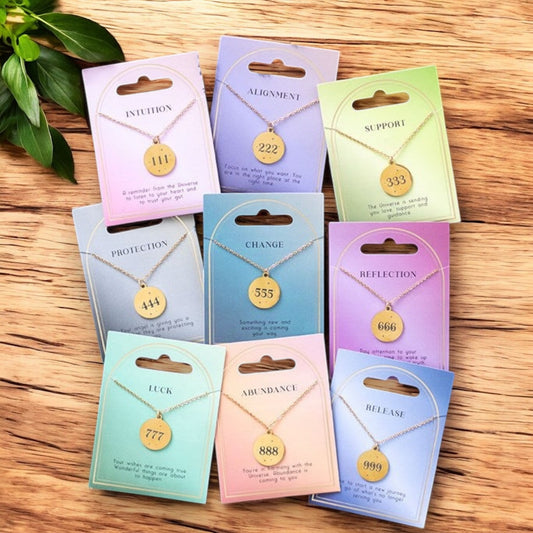 NECKLACES || ANGEL NUMBER NECKLACES