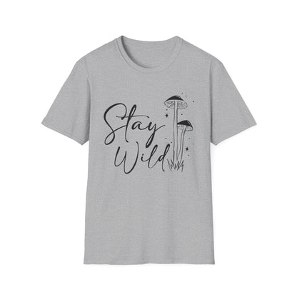 T-SHIRTS | STAY WILD - (BLACK WRITING)