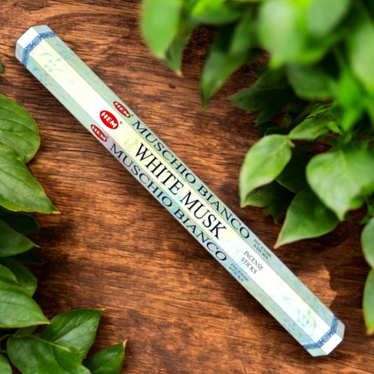 INCENSE || HEM - WHITE MUSK - JUMBO STICKS